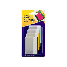Post-It Index - Pack 4 letreros Index rígidos y planos de 51×38 mm, multicolor